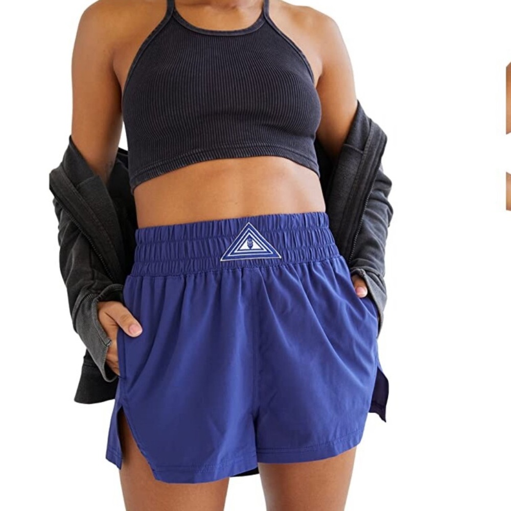 FP Movement by Free People Next Round Royal Blue Athletic Shorts